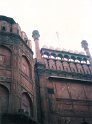 The Red Fort, Delhi. We nearly got arrested for climbing on the monuments to get this shot