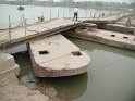 Worn-out Pontoon Bridge (pre-Gulf War I)